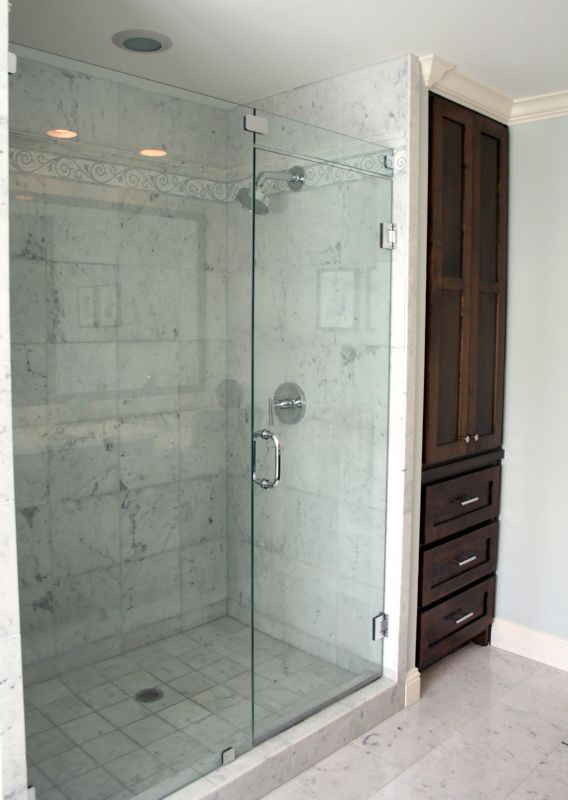 Elegant Walk-In Shower